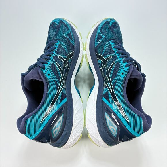 ASICS GEL Nimbus 19 Lite Show Teal Lace Up Running Shoes T750N Women's Size 8 - Picture 8 of 11